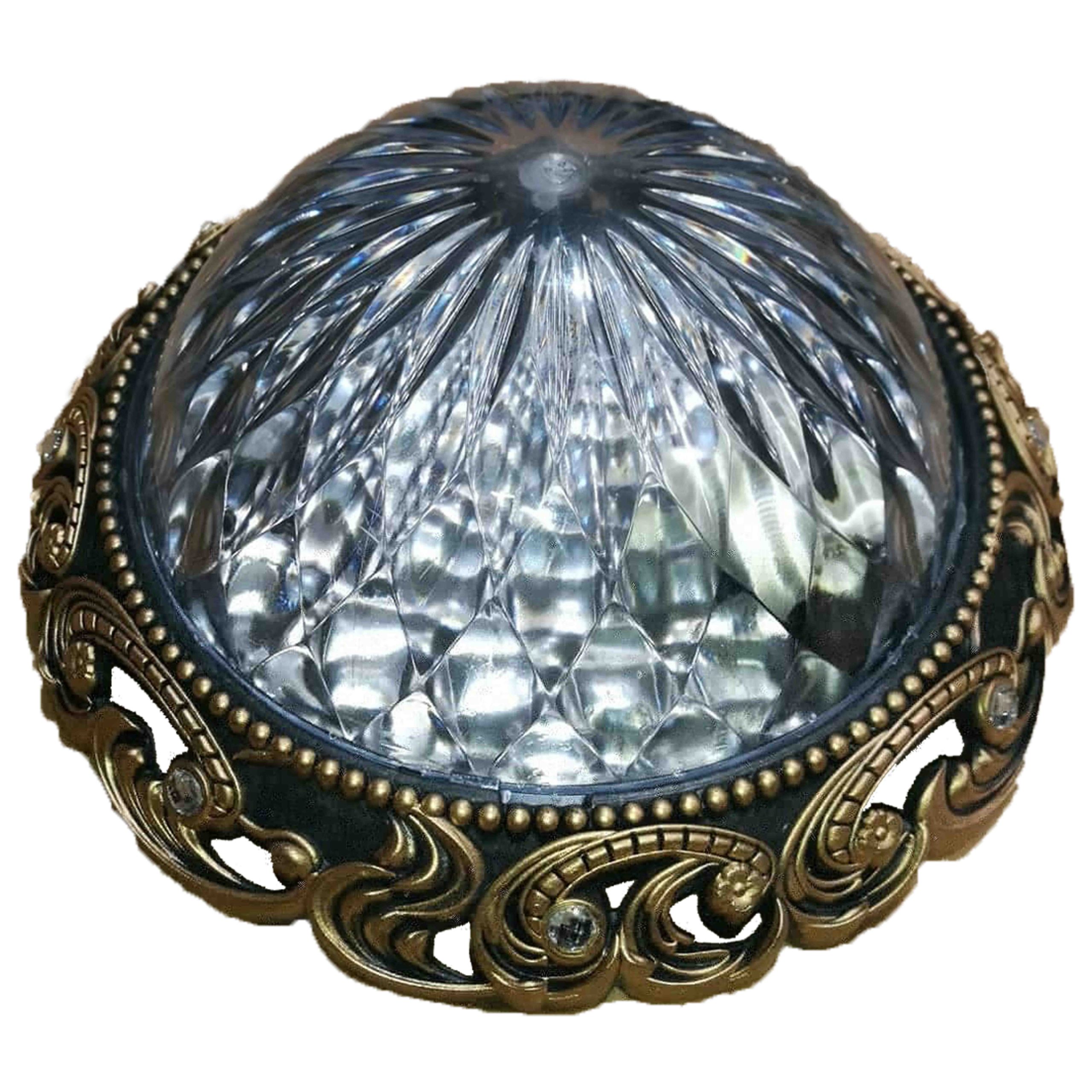 negin gold چراغ سقفی نگین ساده