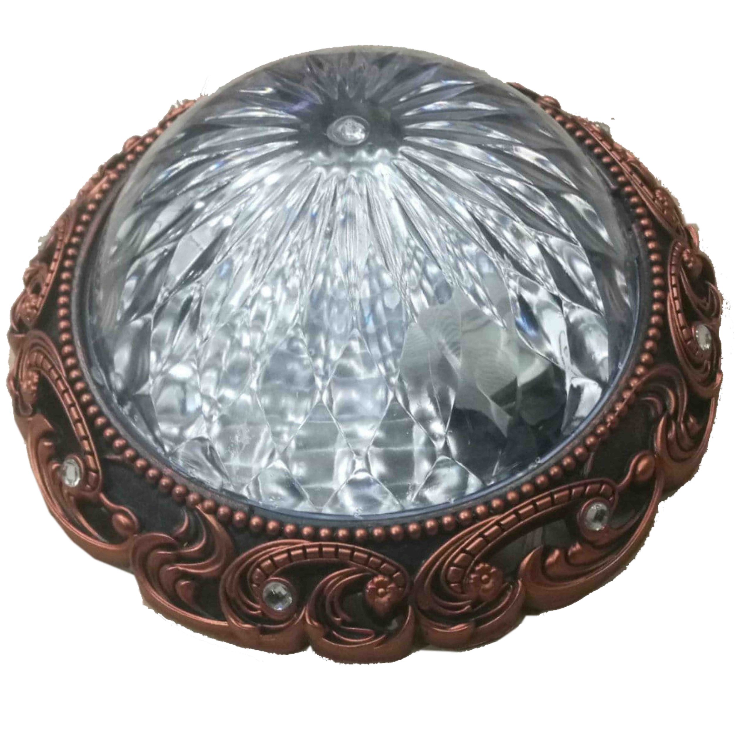 نگین مسی چراغ سقفی نگین ساده