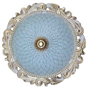 چراغ سقفی پیچک ساده شیشه ای