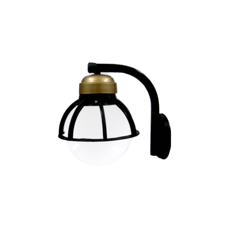 چراغ حیاطی مدل دیواری سبدی