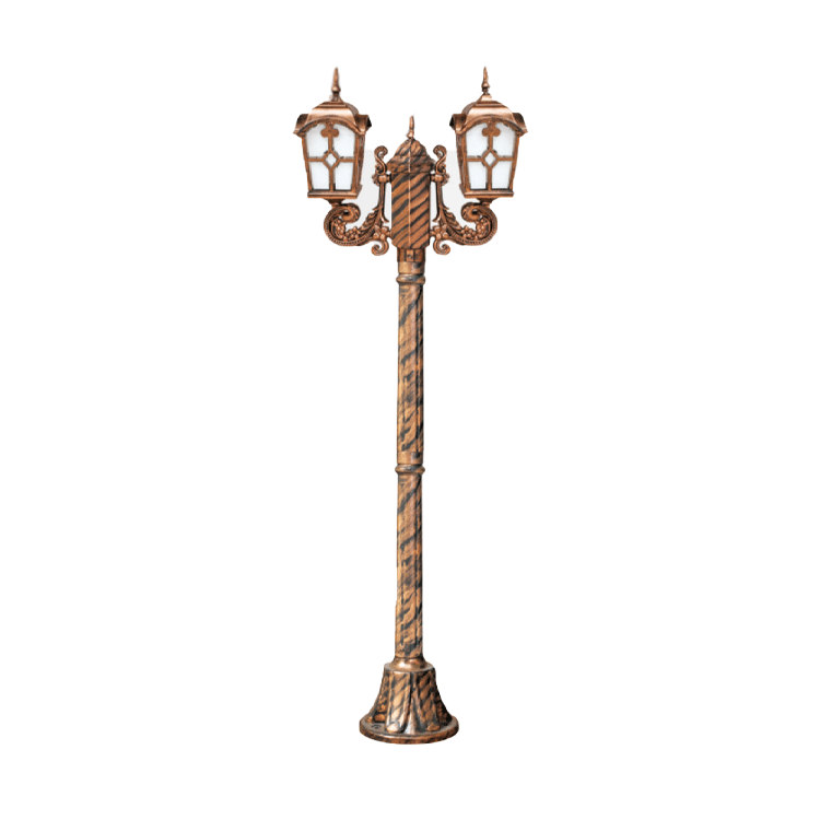 مجموعه چراغ پایه پارکی مدل کلبه