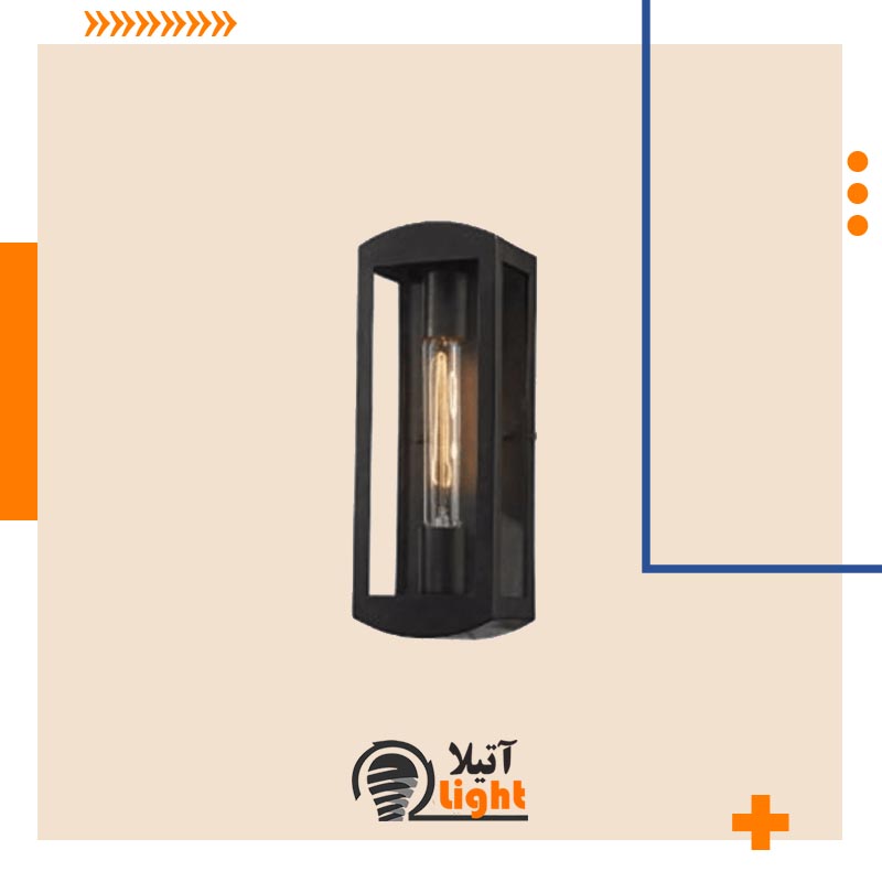 چراغ دیواری حیاط همسطح