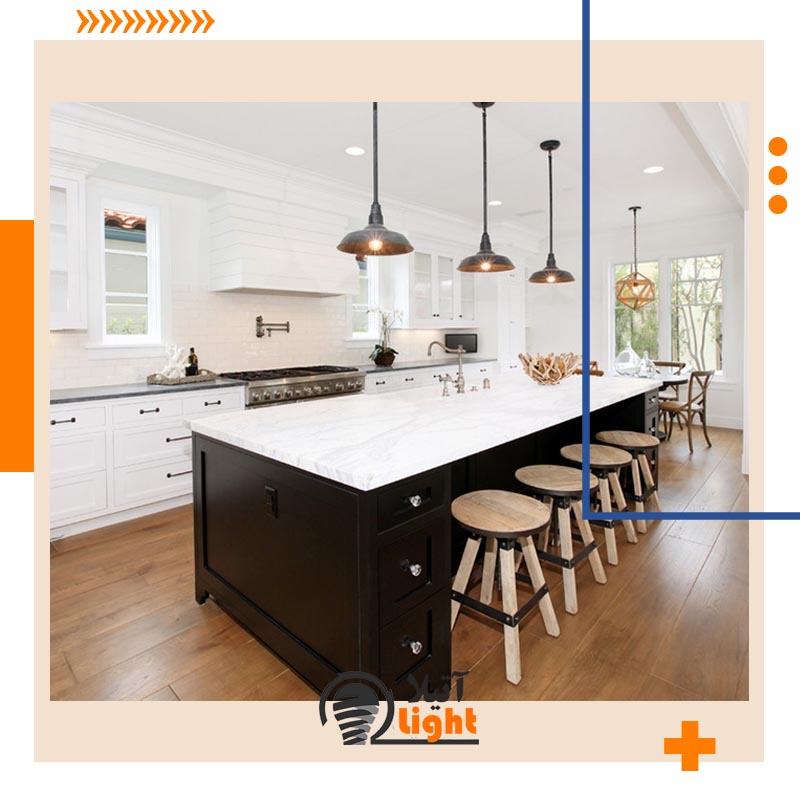 چراغ سقفی آشپزخانه ریلی