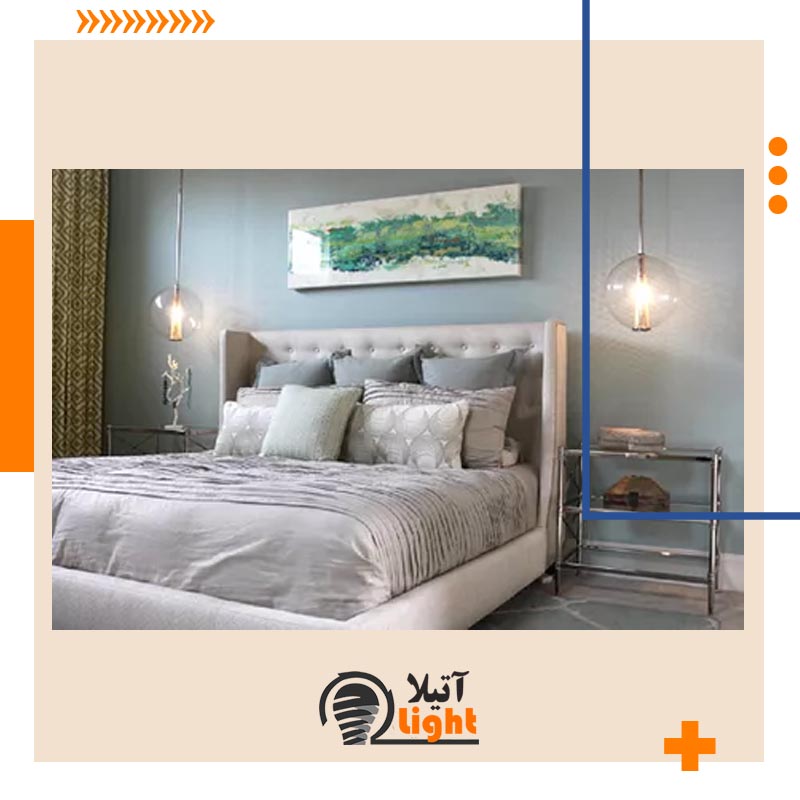 چراغ اتاق خواب آویز