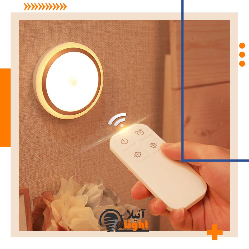 چراغ ریموت دار