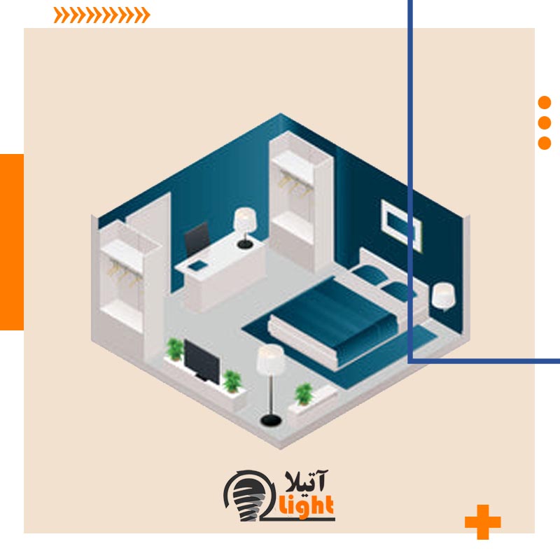 نورپردازی اتاق خواب