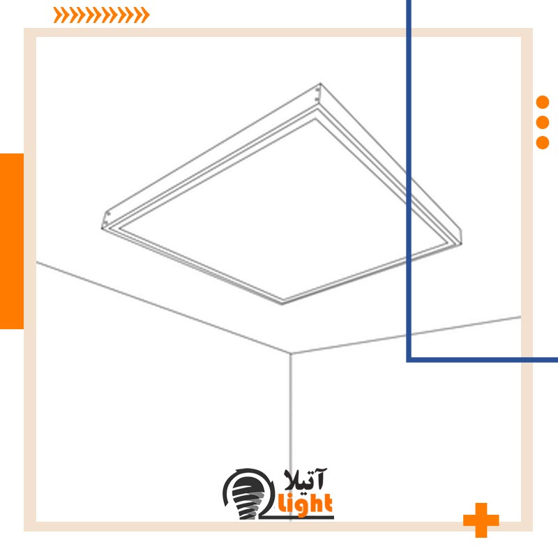 چراغ سقفی روکار