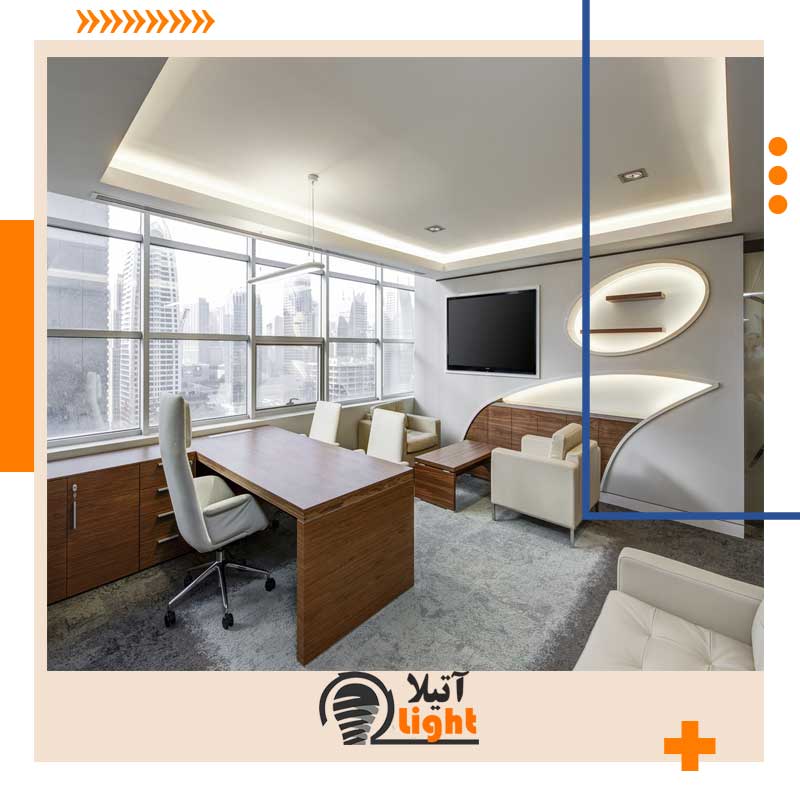 اهمیت نورپردازی اداری