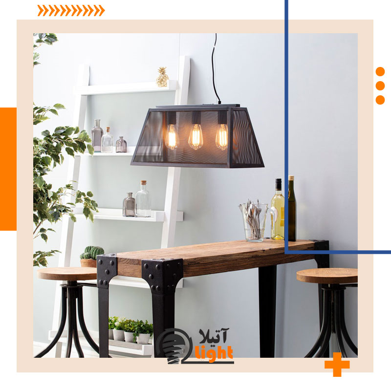 استفاده از سبک های صنعتی چراغ ها