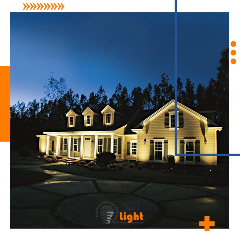 طراحی نورپردازی یک ویلا