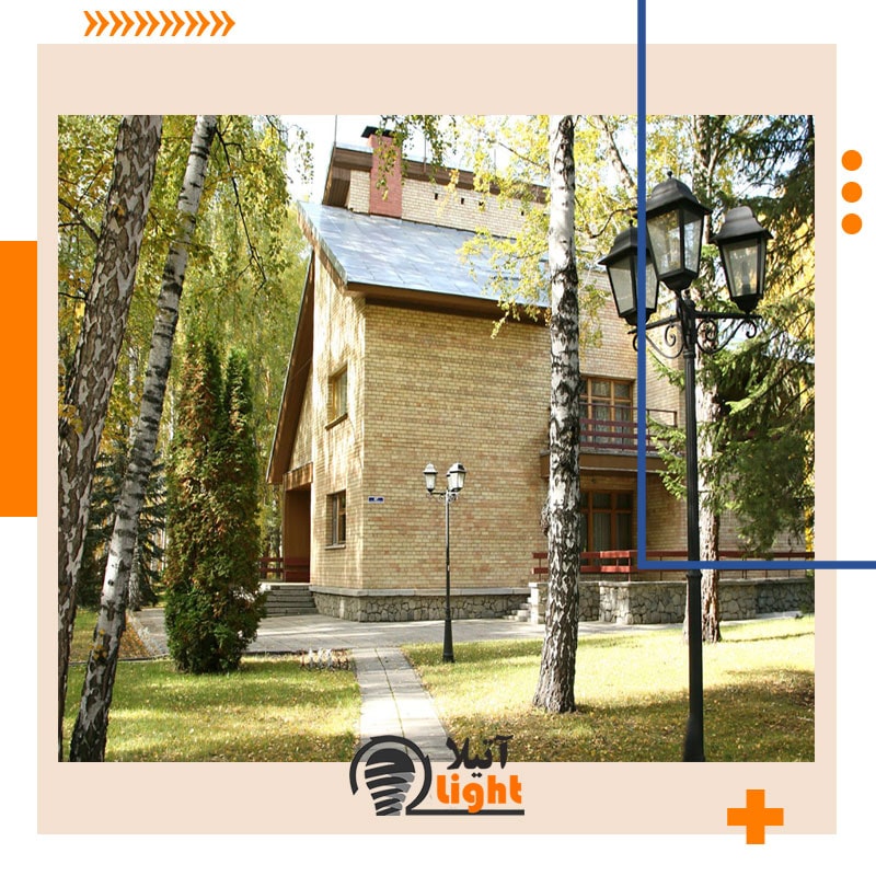 بهترین برندهای چراغ پارکی و حیاطی