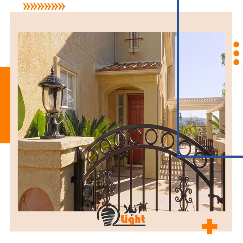 بهترین برندهای چراغ پارکی و حیاطی