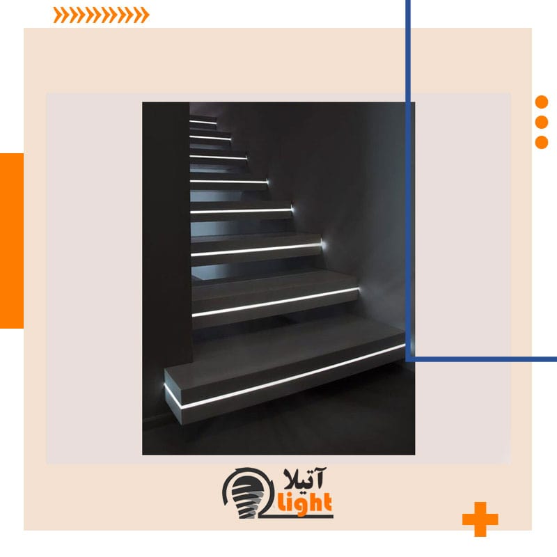 چراغهای LED زیر پله ای