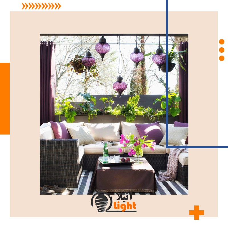 چراغ آویزهای مراکشی