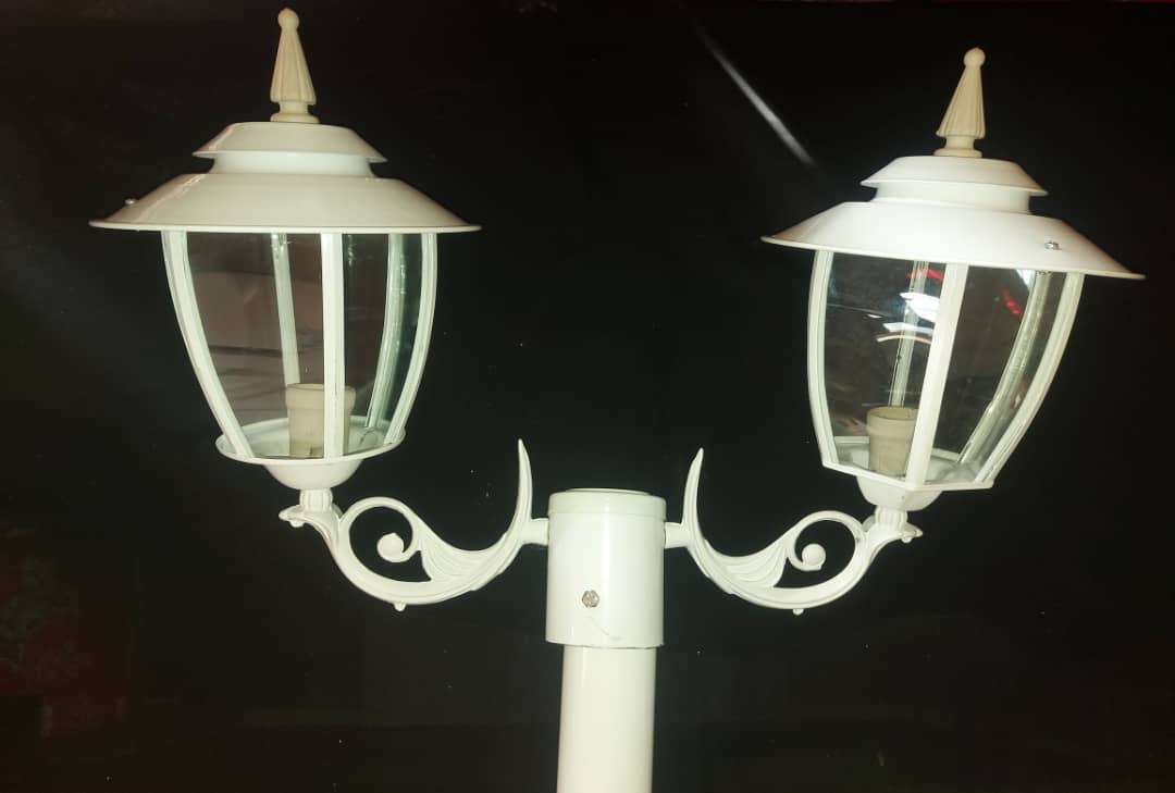 چراغ حیاطی دوشعله پرنس 156 چراغ حیاطی دوشعله پرنس 156