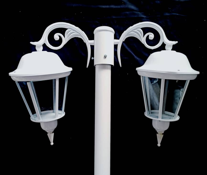 چراغ حیاطی دوشعله پرنس 101