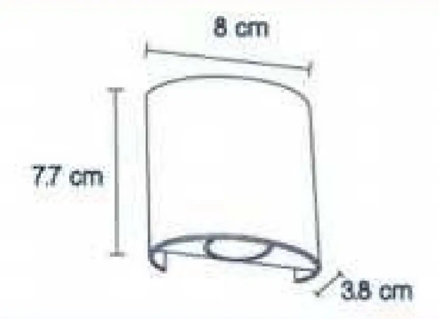 Two-way two-watt decorative train lamp2 چراغ دکوراتیوقطاری دو طرفه دو وات2