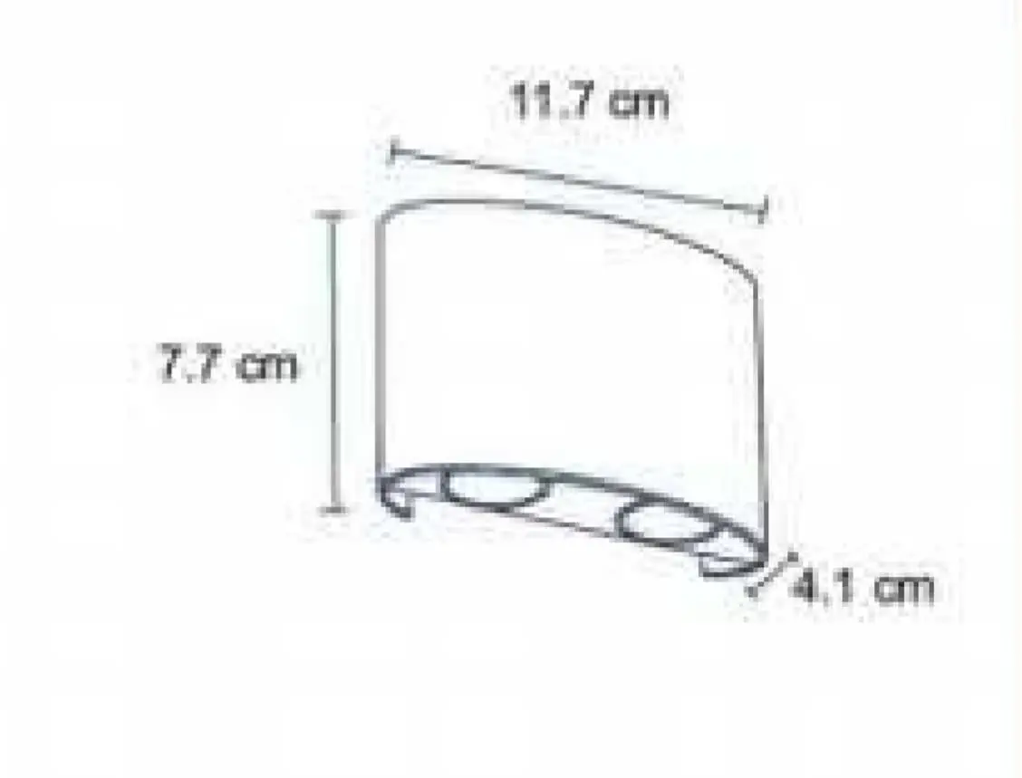 Four watt two-way decorative lamp2 چراغ دکوراتیوقطاری دوطرفه چهار وات2