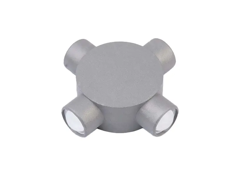 Four-sided short round decorative lamp چراغ دکوراتیوگردلوله کوتاه چهارطرفه