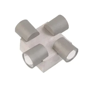 چراغ دکوراتیو یومربع90درجه چهارطرفه