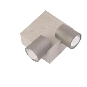 چراغ دکوراتیو یومربع90درجه دوطرفه