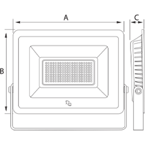400 watt SMD golden projector, Sima Alborz, emerald model پرژکتور400وات SMD زرین سیما البرز مدل زمرد3