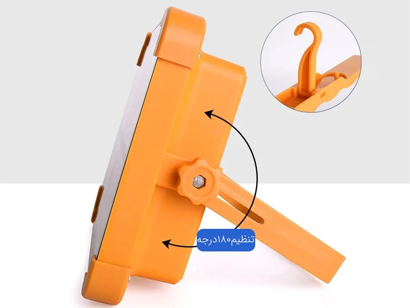 6 channel solar rechargeable camping projector 3 پروژکتور کمپینگ مدل شارژی خورشیدی 6 کانال 3